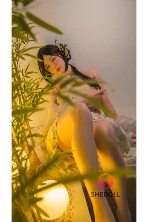 SHEDOLL 夢|165cm｜E罩杯古典美女・碎花無袖裙 | 白皙魅惑・加熱＋植毛 | 宅男夢中情人